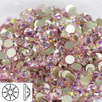Стразы Xirius 8+8 SS16 Light Rose АВ (1440шт)