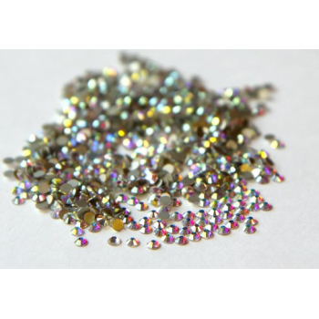 Стразы клеевые SS34 Crystal AB (288шт)